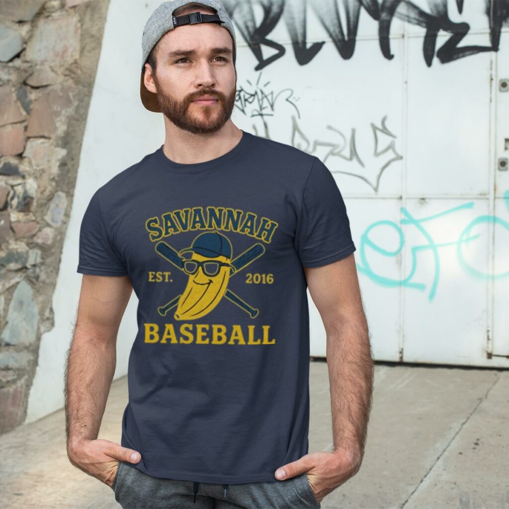 Retro Savannah Baseball T shirt t shirt 4 4